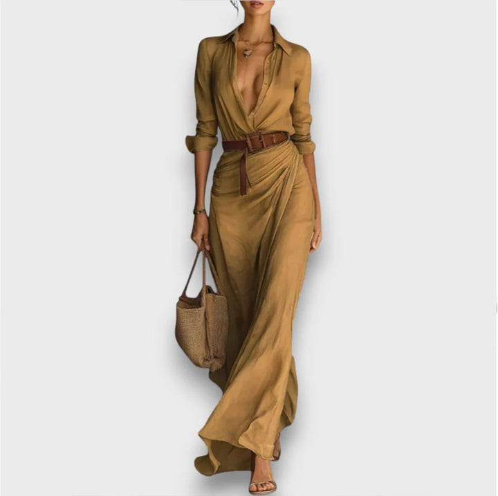 Roxy – Wrap dress with waist belt