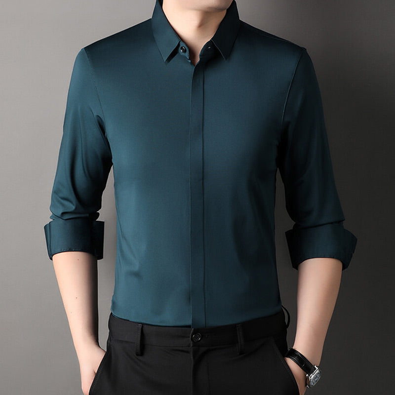 Pierre | Men's Stretch Crease-Resistant Shirt