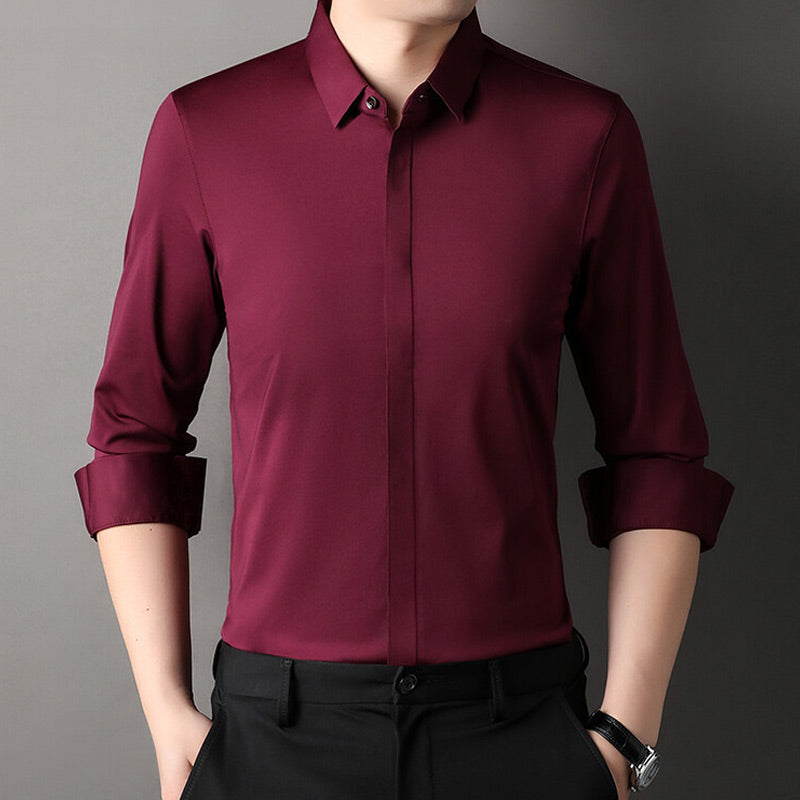 Pierre | Men's Stretch Crease-Resistant Shirt