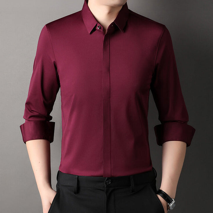 Pierre | Men's Stretch Crease-Resistant Shirt