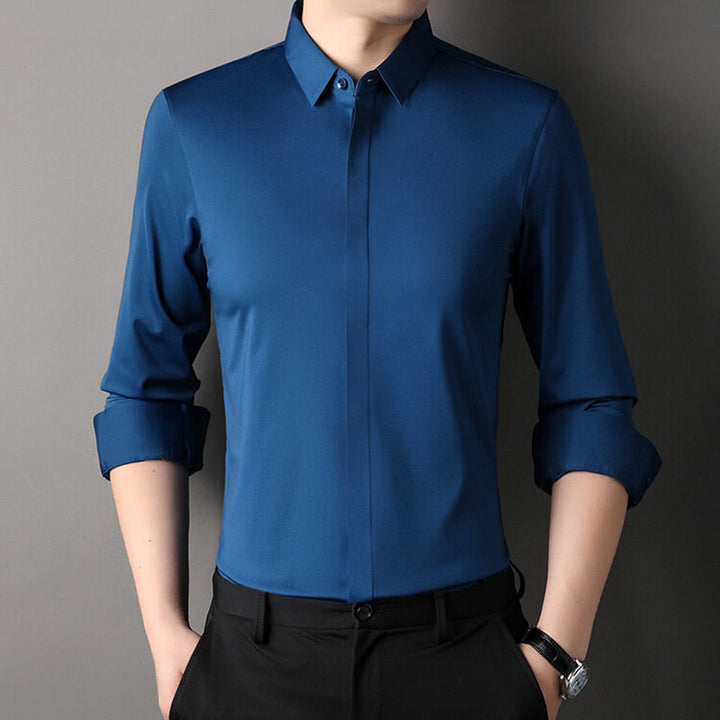 Pierre | Men's Stretch Crease-Resistant Shirt