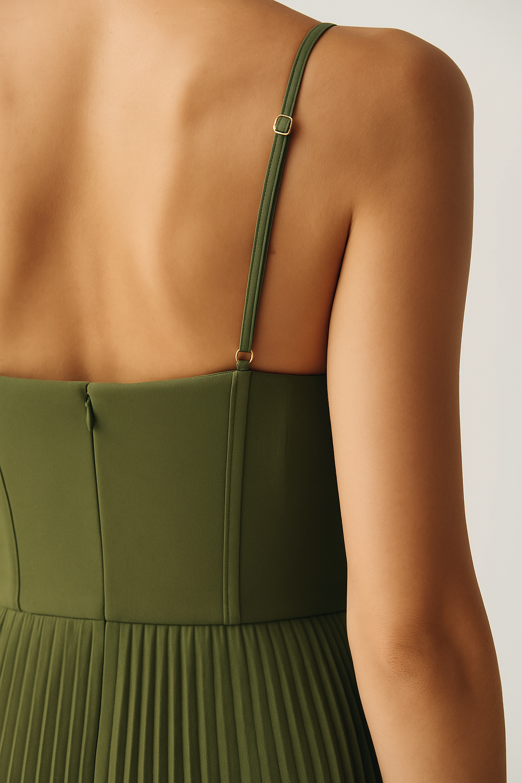 Olyvia – Modern Elegance — Open Back Dress