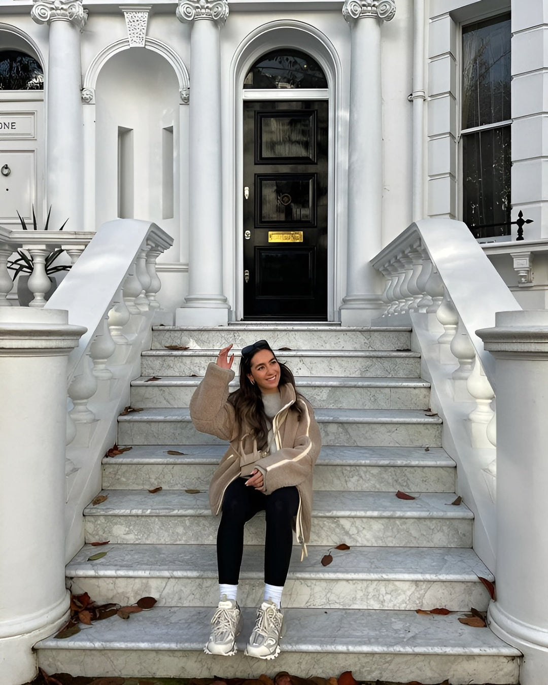 Sophie – Soft teddy coat