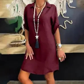 Savannah - linen dress