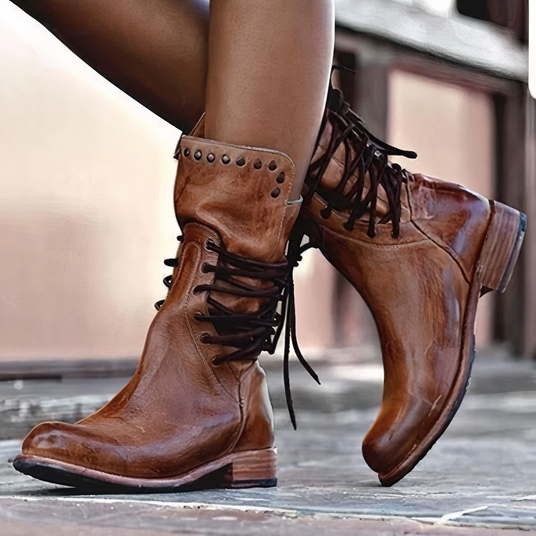 Long leather boots - Bailey