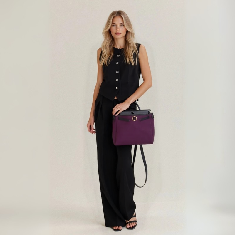 Valentina |  Casual outfit in handmade linen