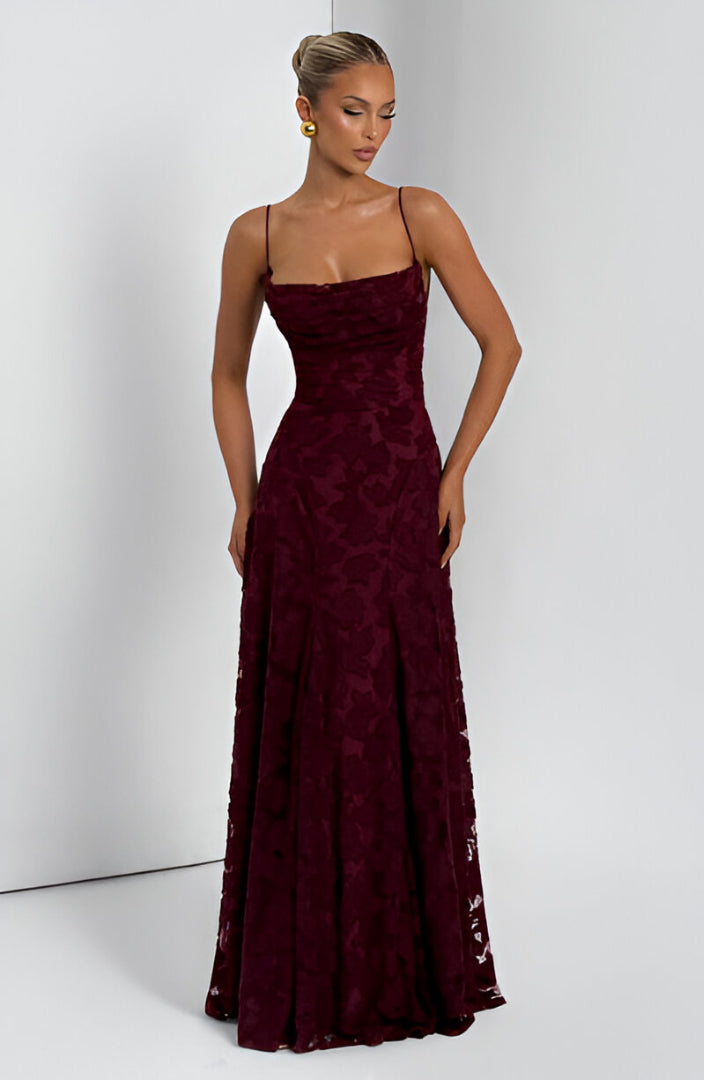 Francisca | Lace Corset Maxi Dress
