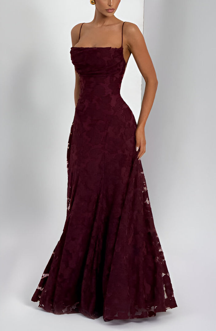 Francisca | Lace Corset Maxi Dress