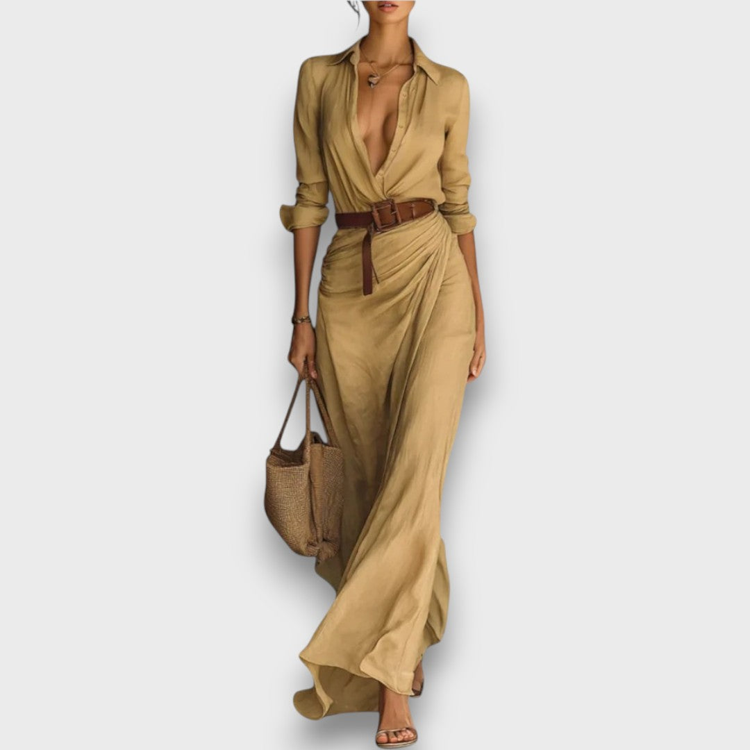 Roxy – Wrap dress with waist belt
