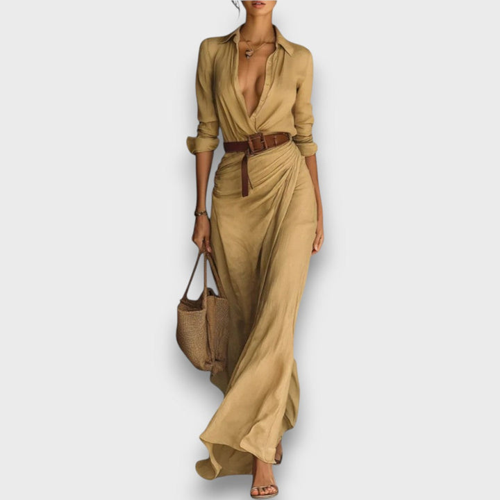 Roxy – Wrap dress with waist belt