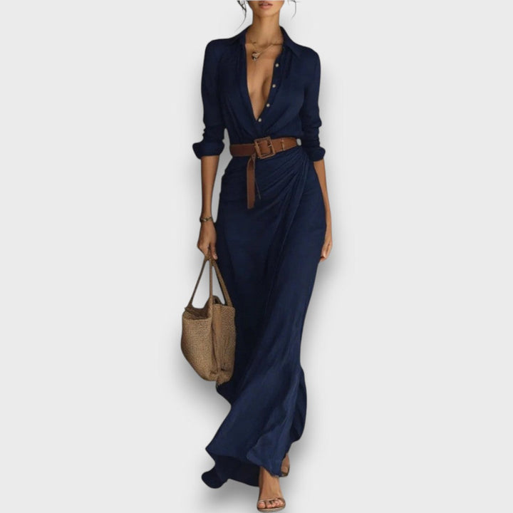 Roxy – Wrap dress with waist belt